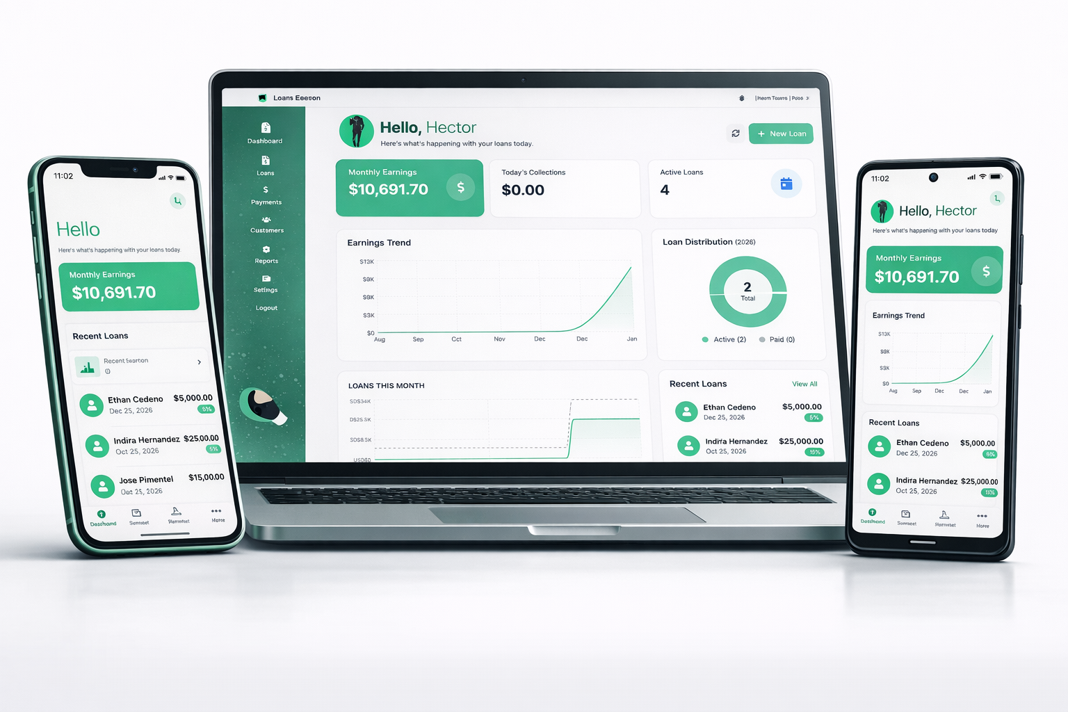 LoanAdmin on multiple devices